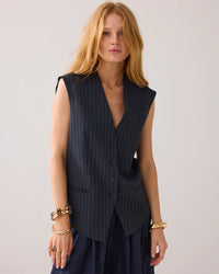 Pinstripe Waistcoat