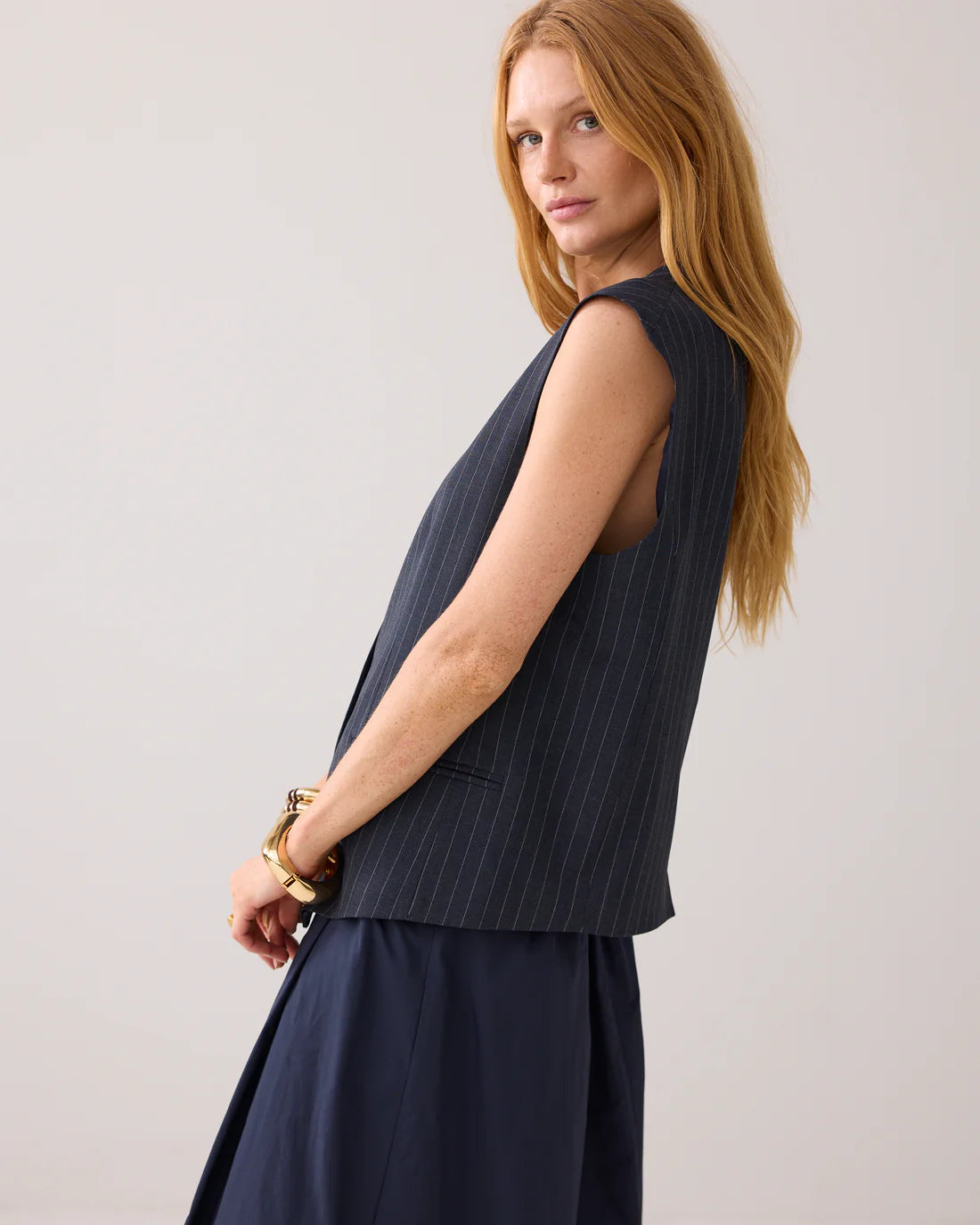 Pinstripe Waistcoat