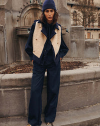 Gilet Boucle Wool Mix