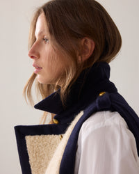 Gilet Boucle Wool Mix
