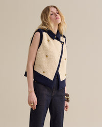 Gilet Boucle Wool Mix