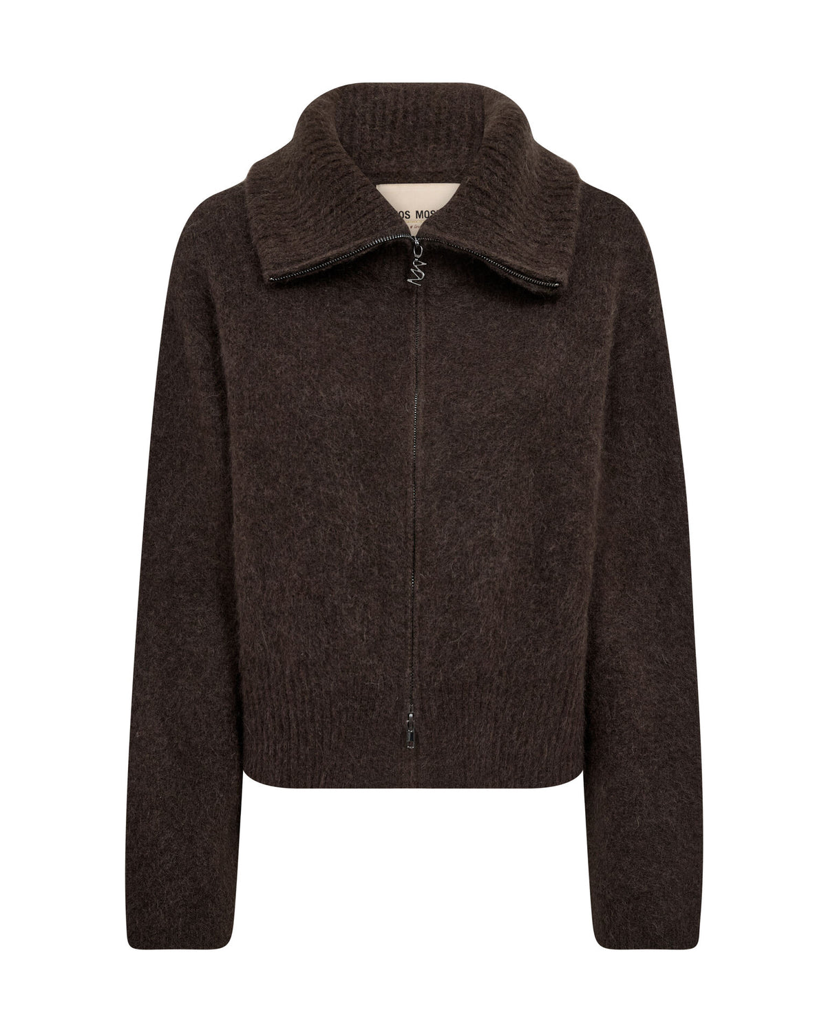 Hulda Knit Zip Cardigan