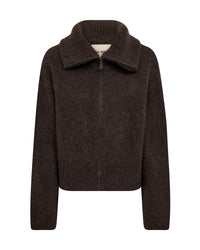 Hulda Knit Zip Cardigan