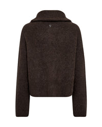 Hulda Knit Zip Cardigan