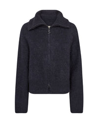 Hulda Knit Zip Cardigan