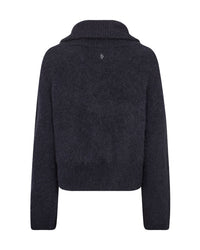 Hulda Knit Zip Cardigan