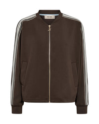 Ardie LS Zip Sweatcardigan