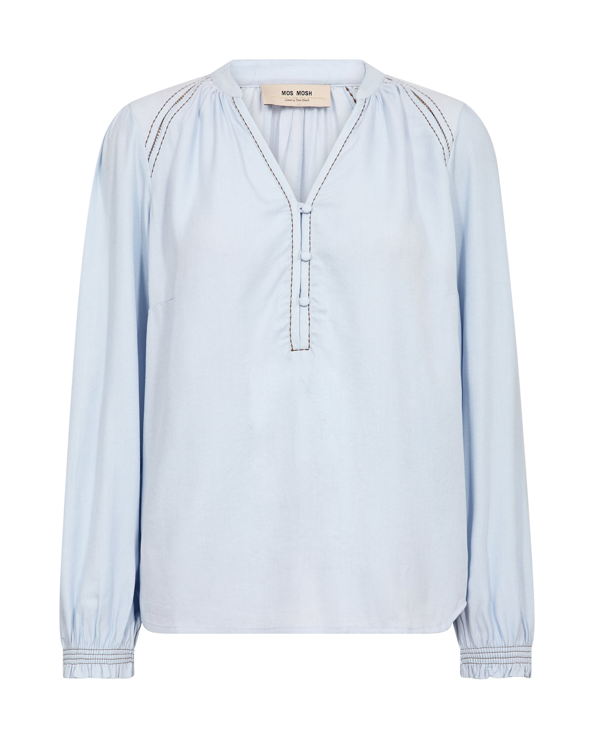 Tazzin Twill Blouse