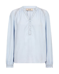 Tazzin Twill Blouse