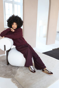 Nara Bordeaux & Gold