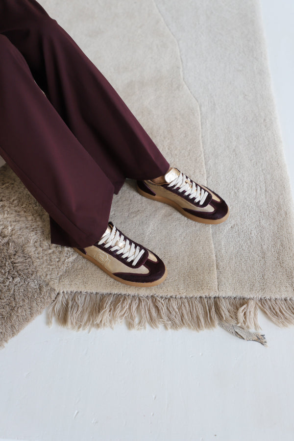 Nara Bordeaux & Gold