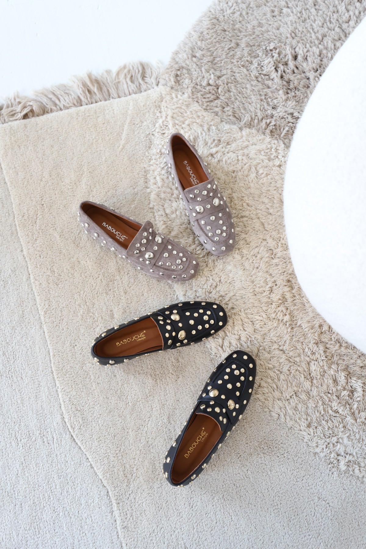 Tilly Studded Leather Loafers
