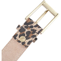 Leopard Print Belt