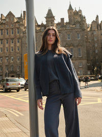 Sweater with Batwing Sleeves