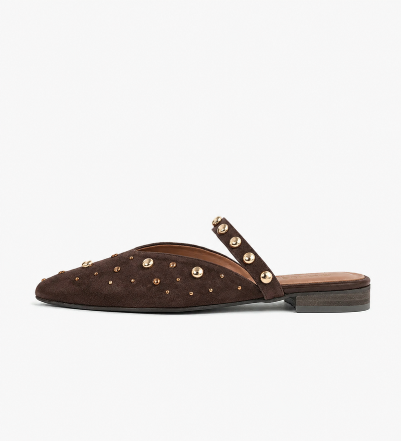 Veda | Brown Suede
