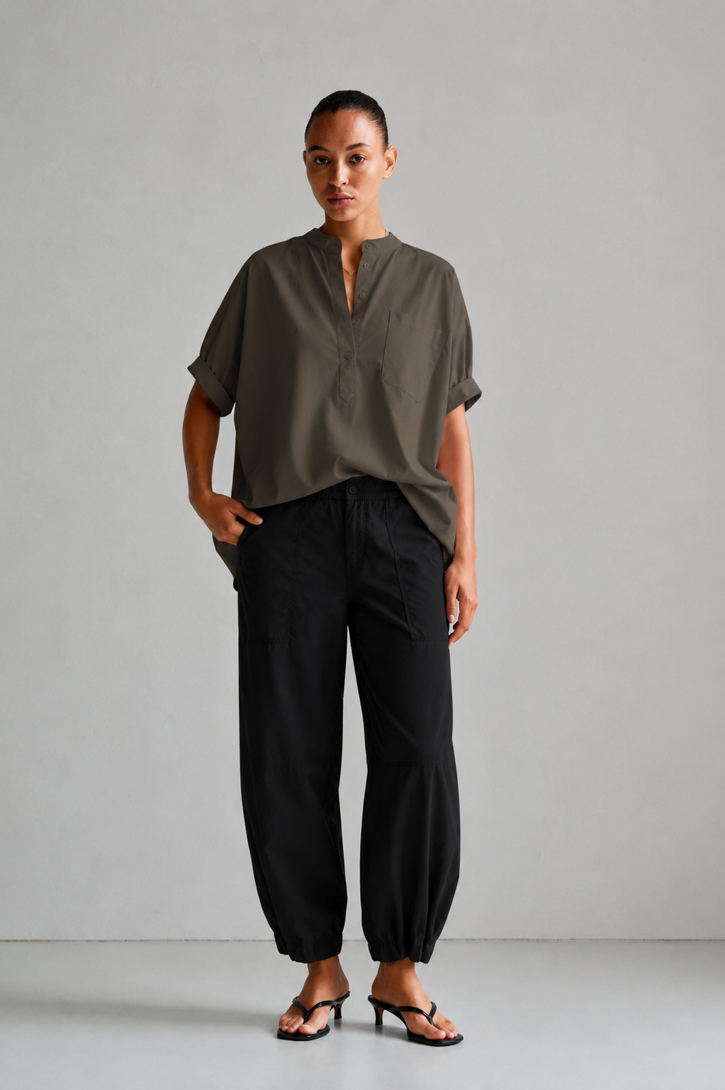 Penn & Ink N.Y. Black Trousers