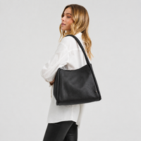 Minimalist Leather Carryall Bag