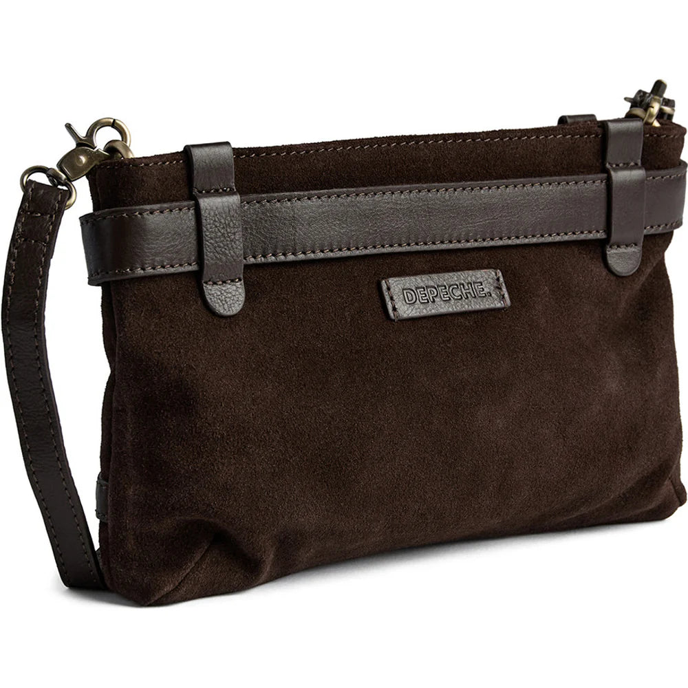 Suede Clutch