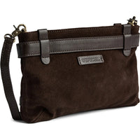 Suede Clutch