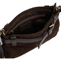 Suede Belt Detail Bags