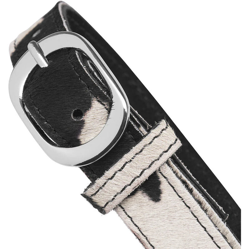 Cow Print Belt