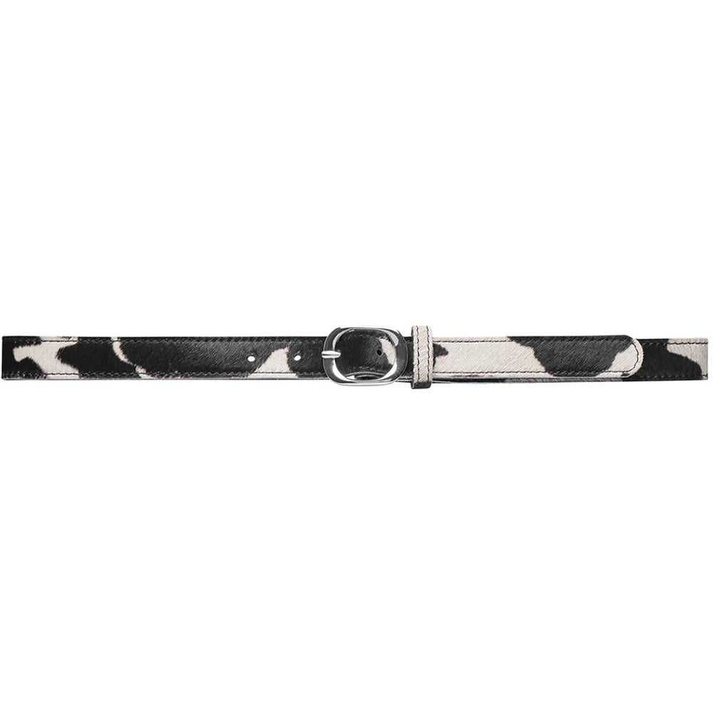 Cow Print Belt