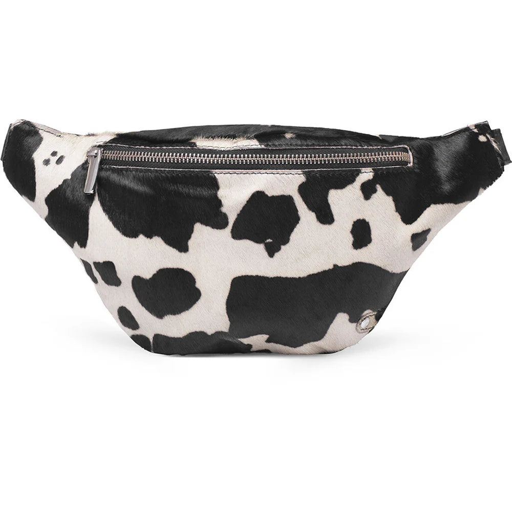 Cow Design Crossbody Bag