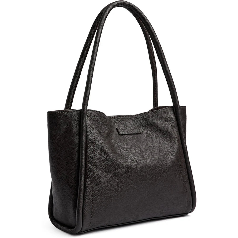Minimalist Leather Carryall Bag