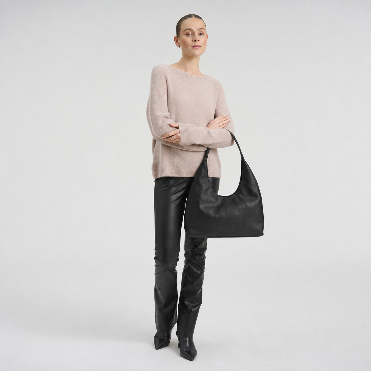 Black Hobo Bag