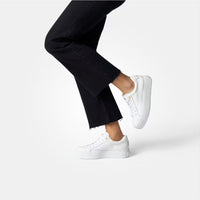 White Leather Sneakers