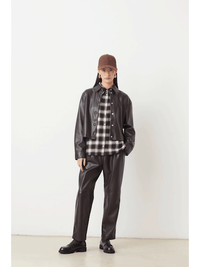Joe Pleather Trousers