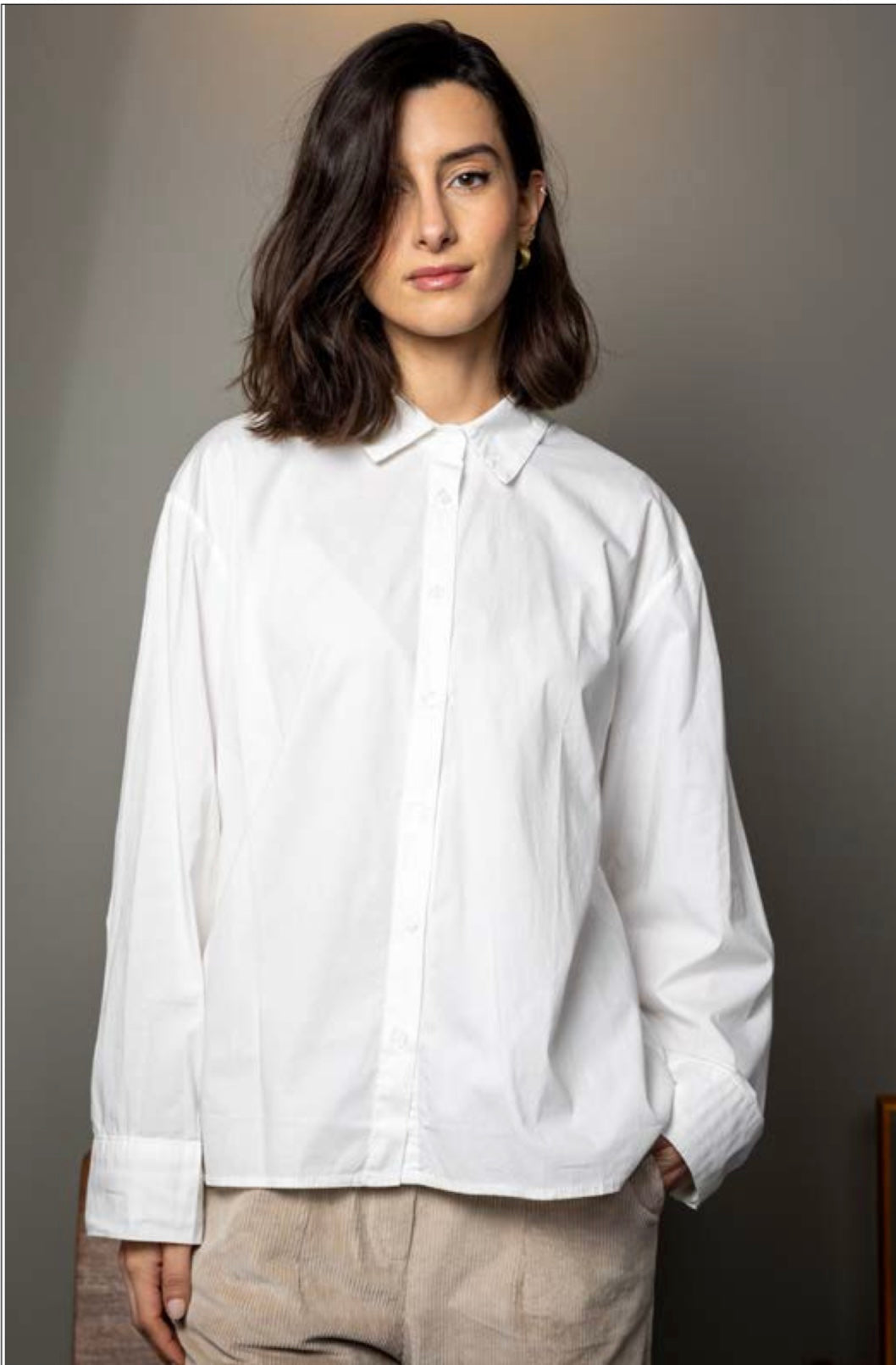 Classic White Oversized Shirt