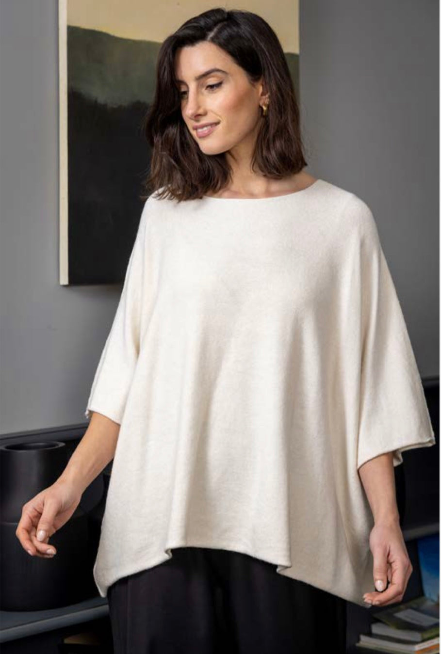 Oversized Knit Top