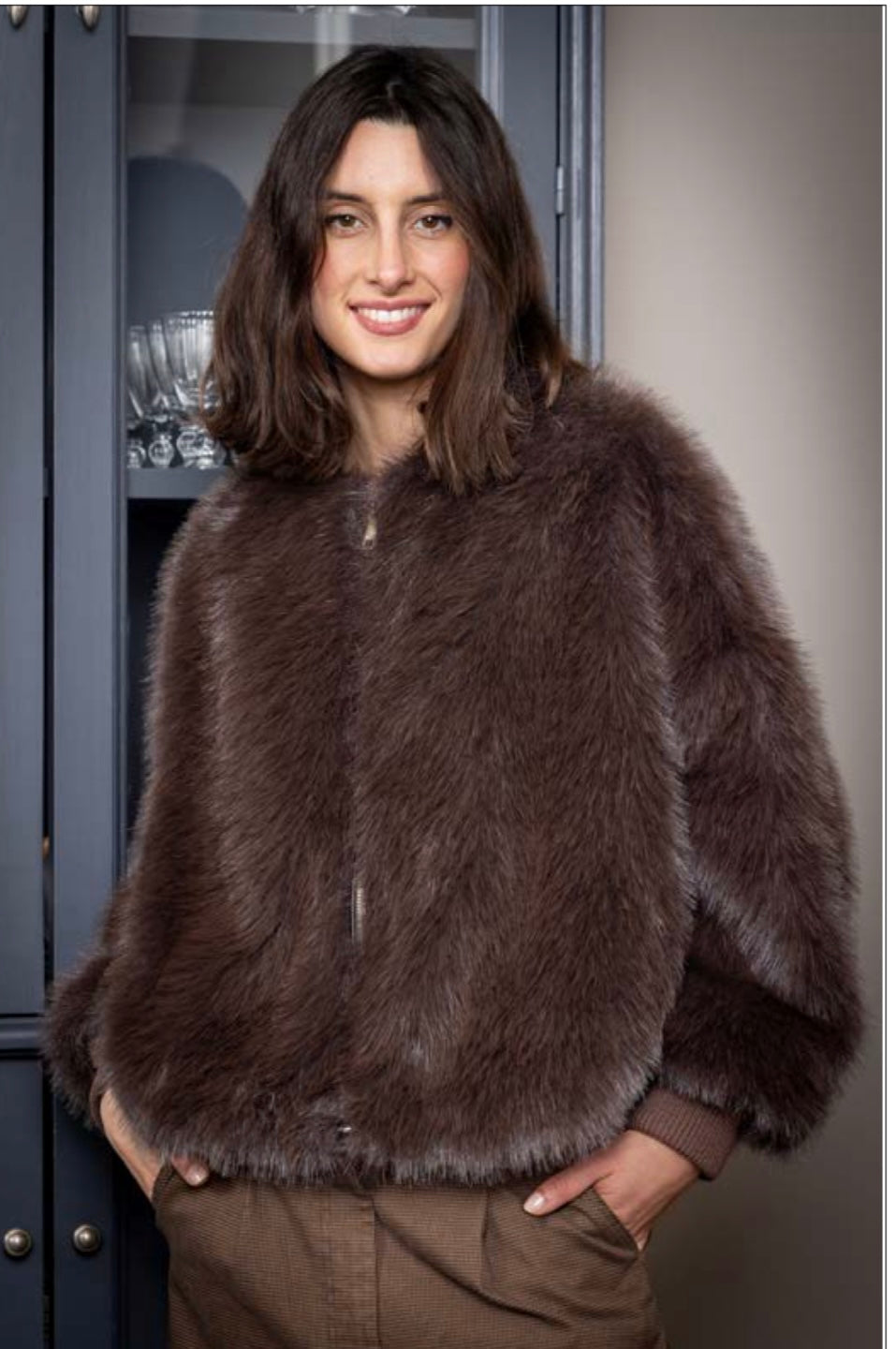 Faux Fur Jacket