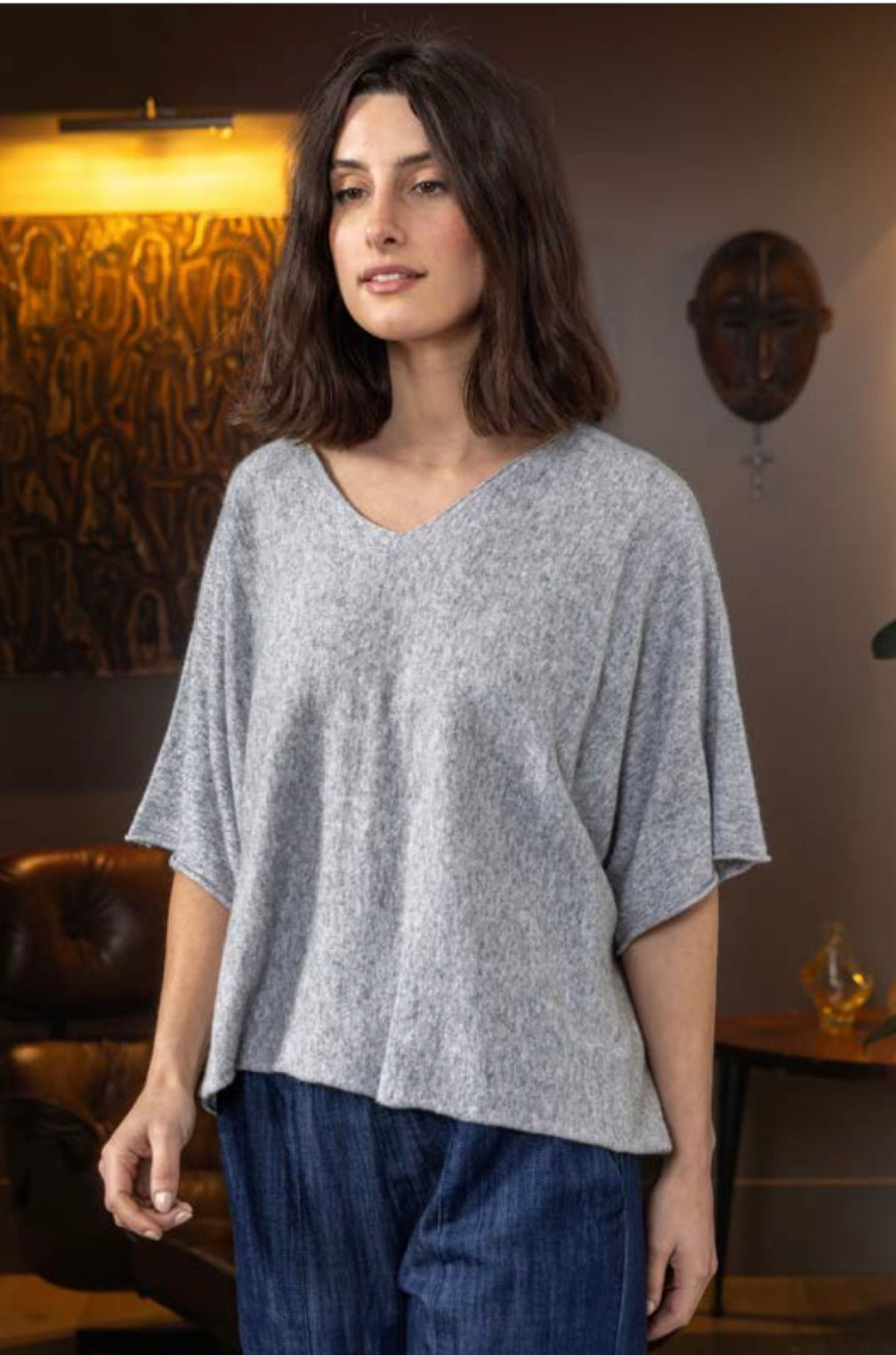Short Unstructured Knit
