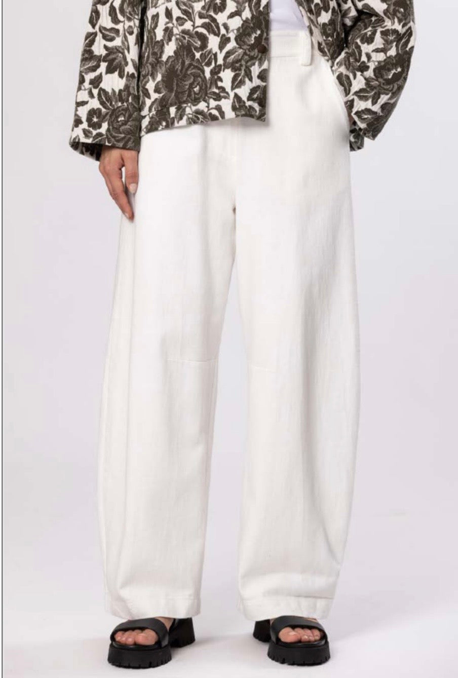 Relaxed Tailored Fit Trousers