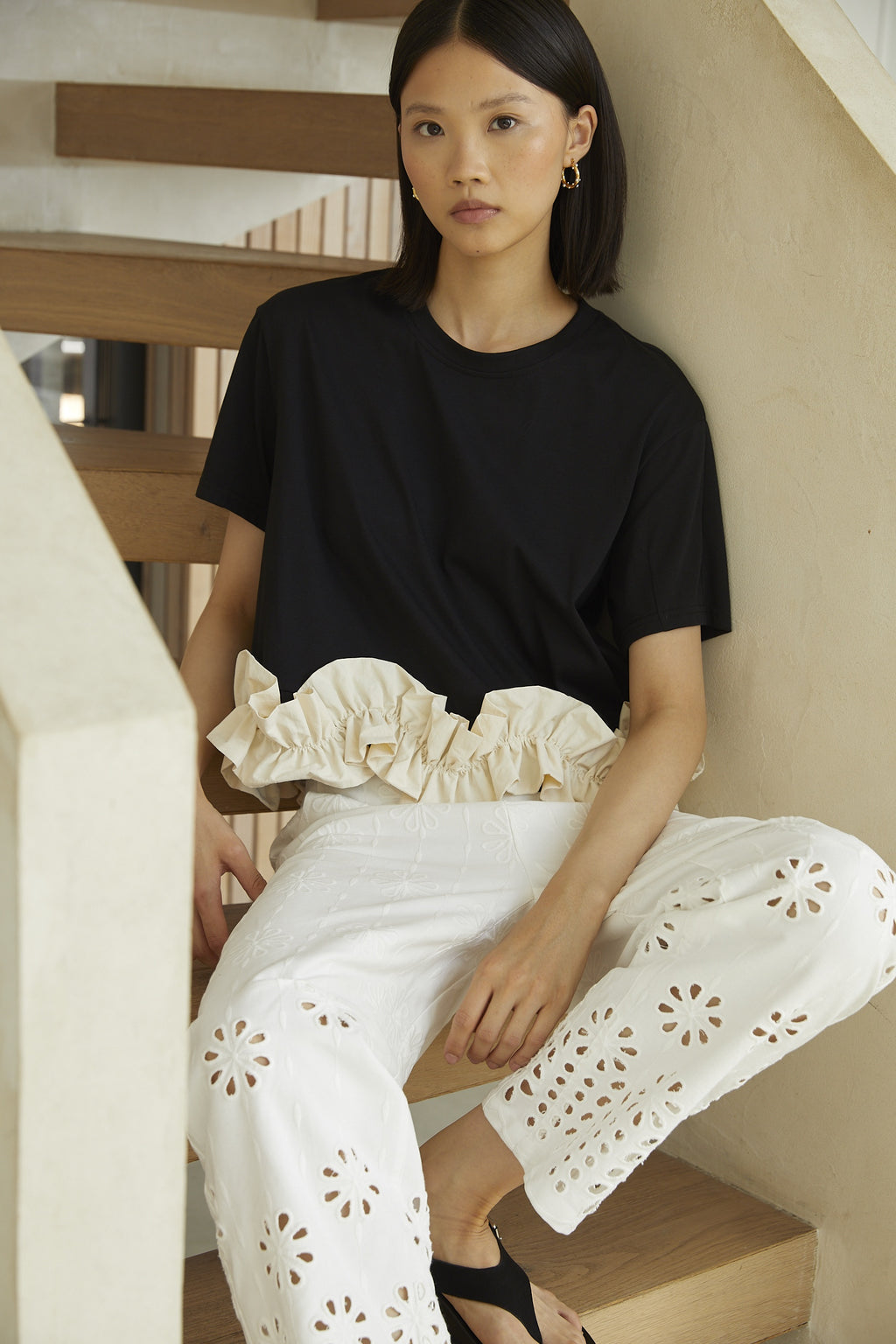 Bisquert Frill Top