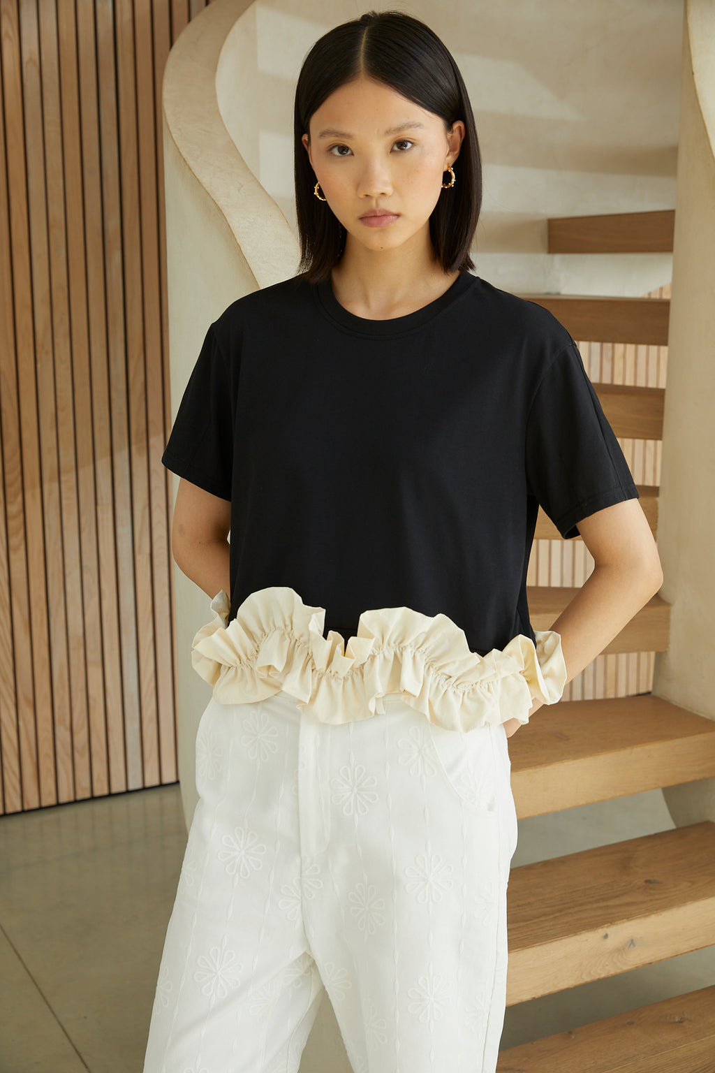 Bisquert Frill Top