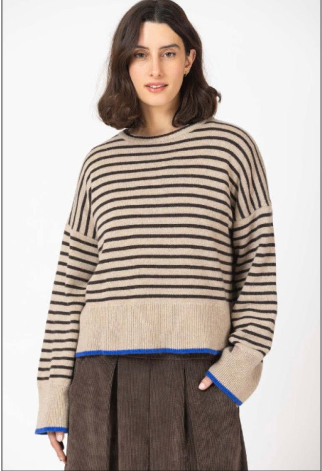 Striped Knit Jumper