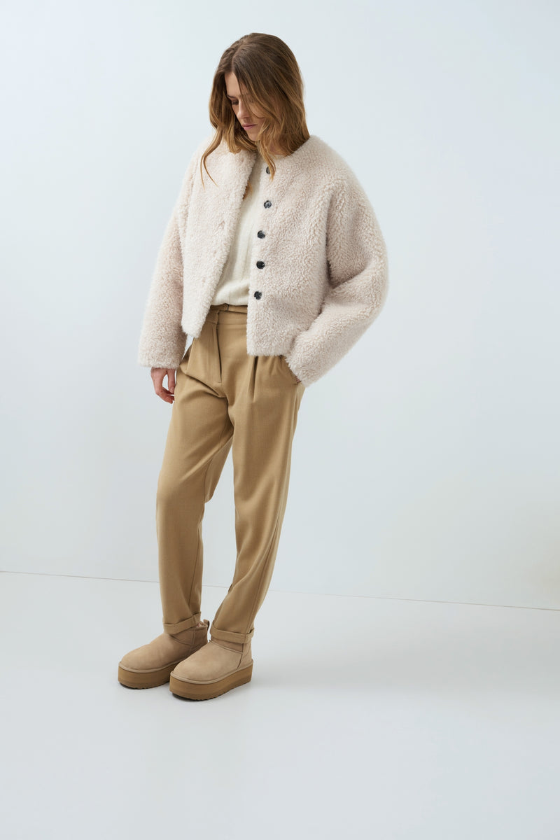Sweater with Batwing Sleeves
