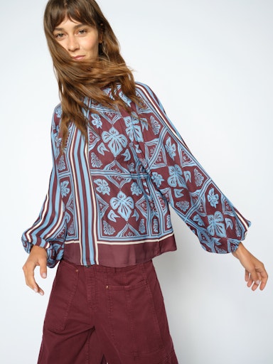 MMMilkey Linocut Blouse