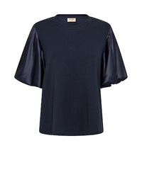 Mos Mosh Duba O-SS Satin Sweatshirt