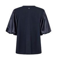 Mos Mosh Duba O-SS Satin Sweatshirt