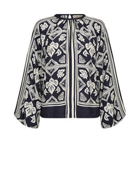 MMMilkey Linocut Blouse