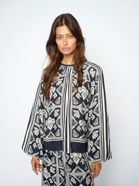 MMMilkey Linocut Blouse