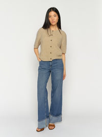 MMDara Turn-up Jeans