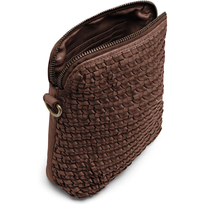 Mobile Bag Decorated with Weaving