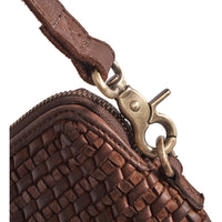 Mobile Bag Decorated with Weaving