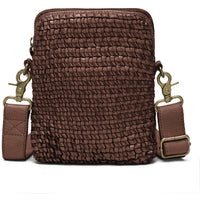 Mobile Bag Decorated with Weaving