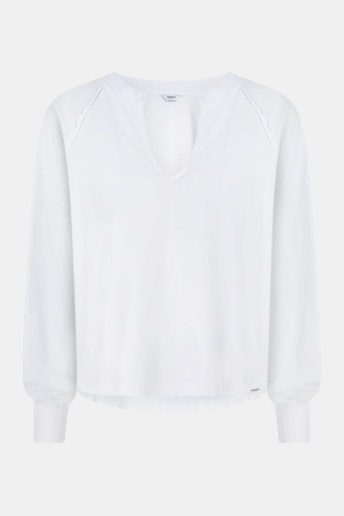 Relaxed V-Neck Sweatshirt